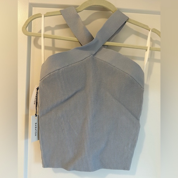 Babaton Sculpt Knit Criss Cross Tank Medium - Picture 3 of 5